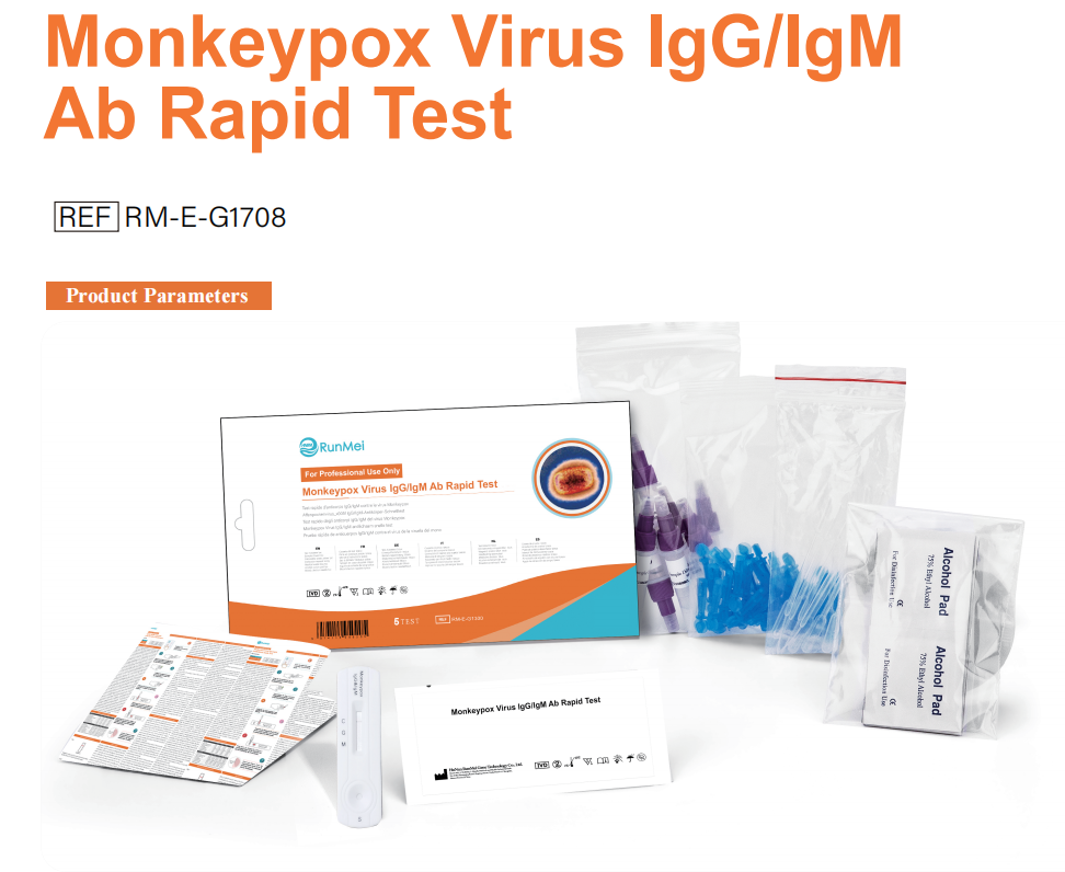 CE Approved Monkeypox Virus IgG/IgM Rapid Test - Buy Monkeypox ...